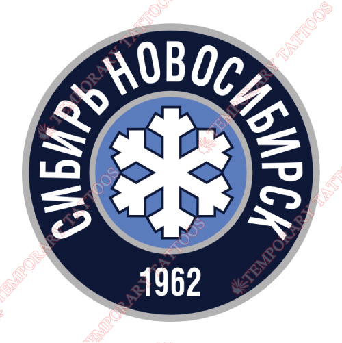 HC Sibir Novosibirsk Customize Temporary Tattoos Stickers NO.7240